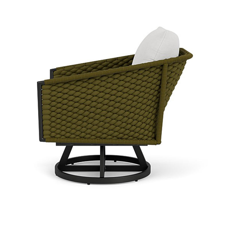 Lloyd Flanders Escape Aluminum Swivel Lounge Chair