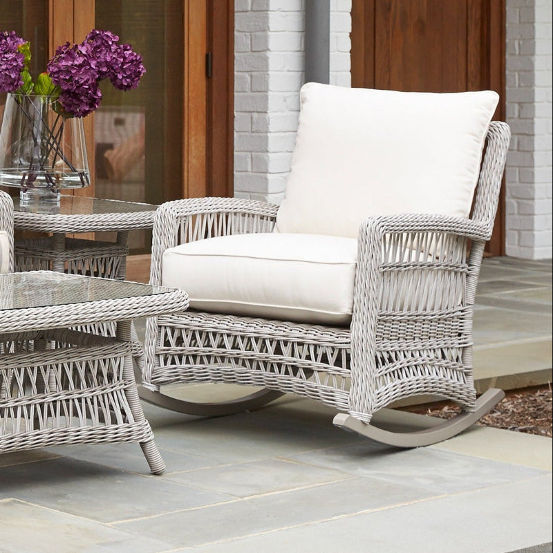 Lloyd Flanders Mackinac Woven Vinyl Lounge Rocker