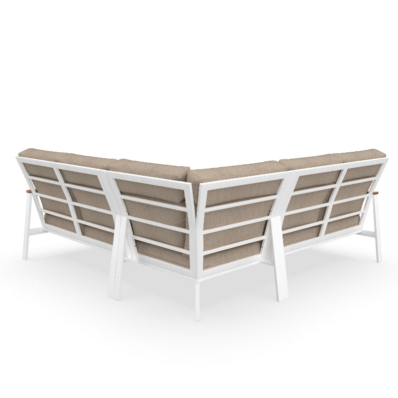 NorthCape International Ashford Patio 3-Piece Sectional Set