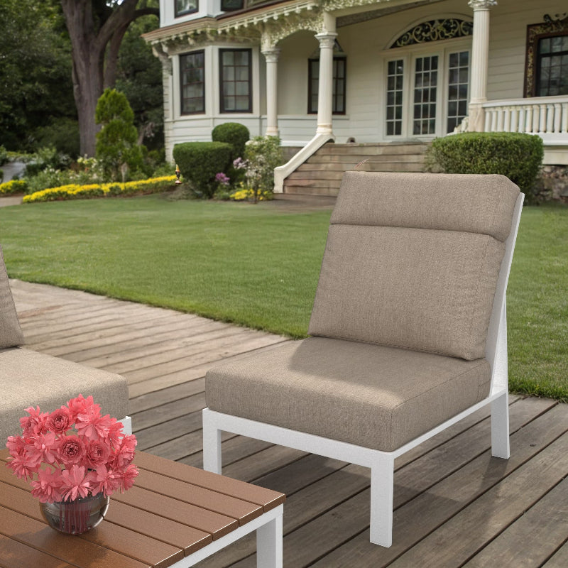 NorthCape International Ashford Patio Sectional Middle Chair