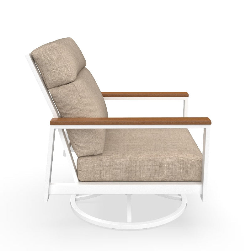 NorthCape International Ashford Patio Swivel Rocking Chair