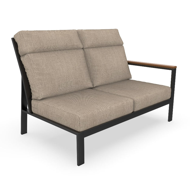 NorthCape International Windsor Patio Sectional Left Arm Loveseat