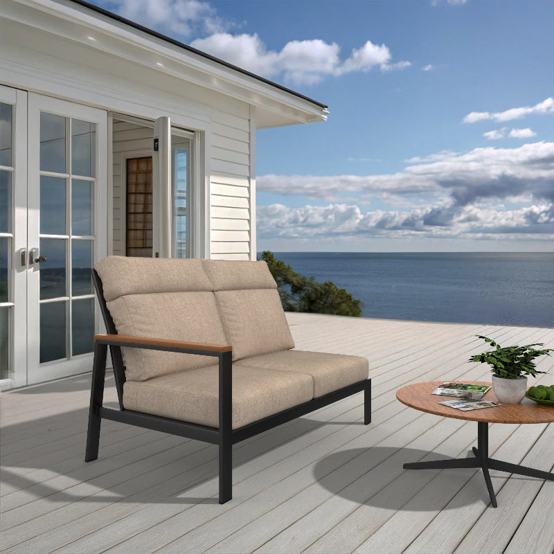 NorthCape International Windsor Patio Sectional Right Arm Loveseat