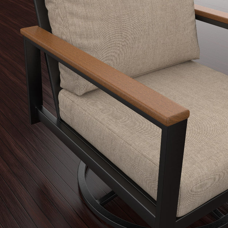 NorthCape International Windsor Patio Swivel Rocking Chair