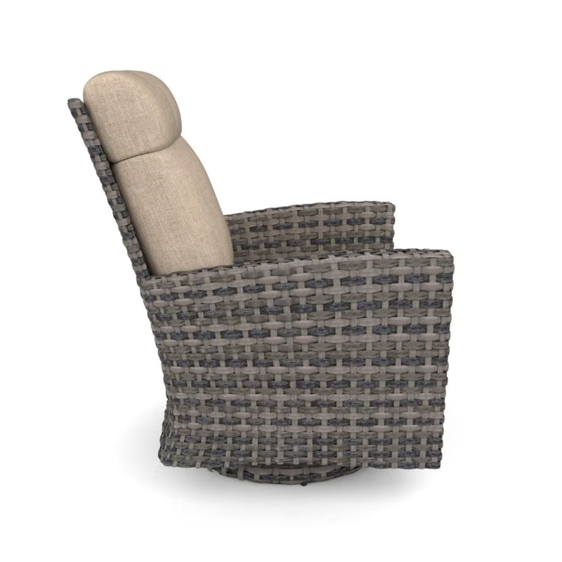 Forever Patio Cavalier Wicker High Back Swivel Rocking Chair