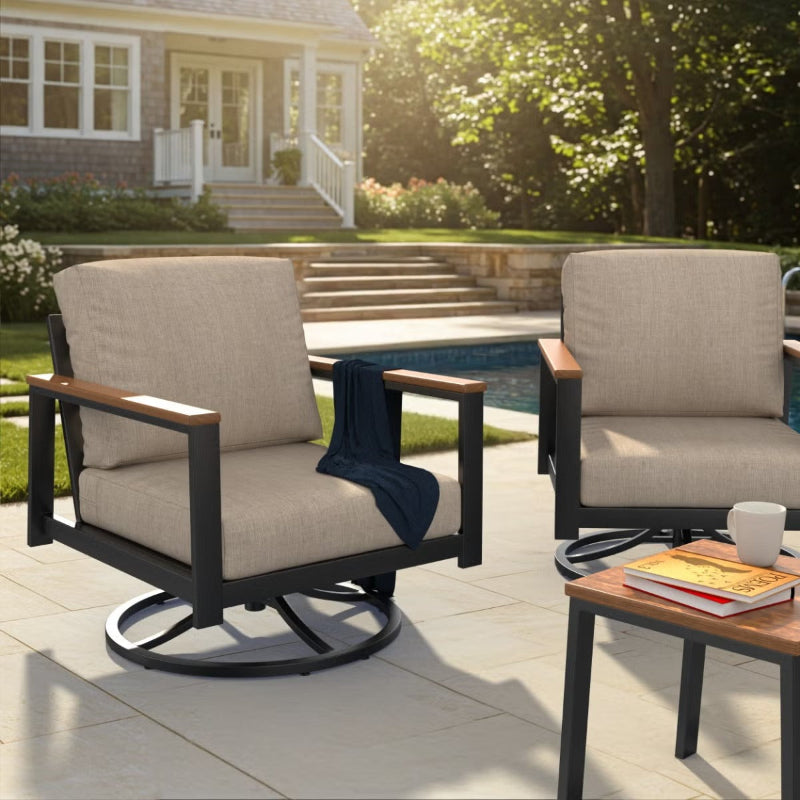 Forever Patio Hanover Swivel Rocking Chair