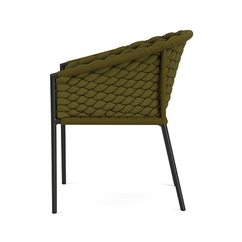 Lloyd Flanders Escape Aluminum Dining Armchair