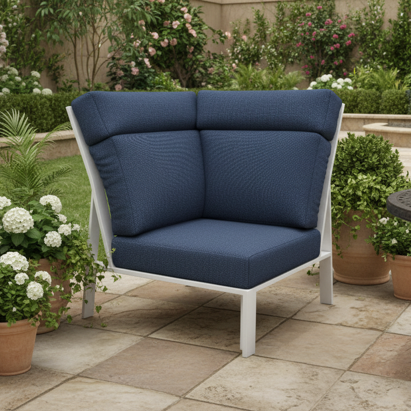 NorthCape International Ashford Patio Sectional 90 Degree Corner Chair