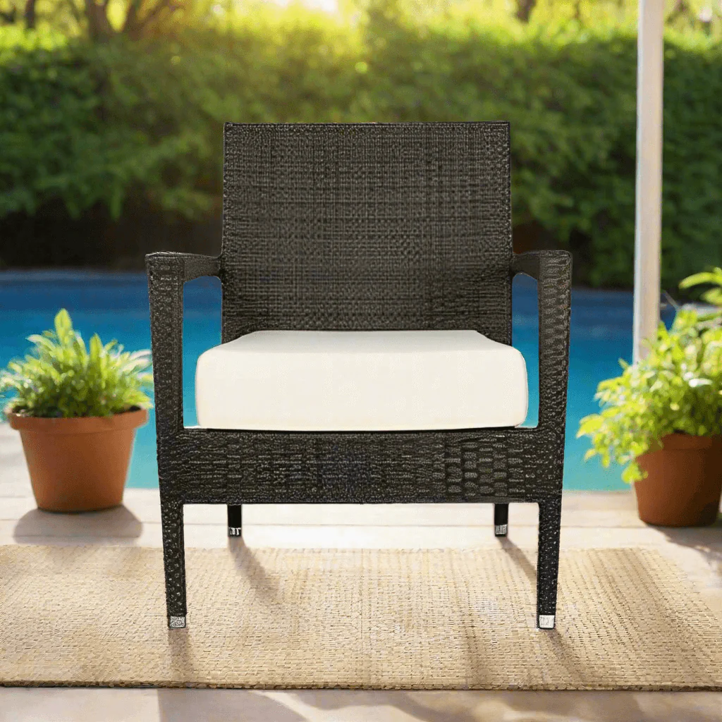 DecoScape Zen Wicker Lounge Chair