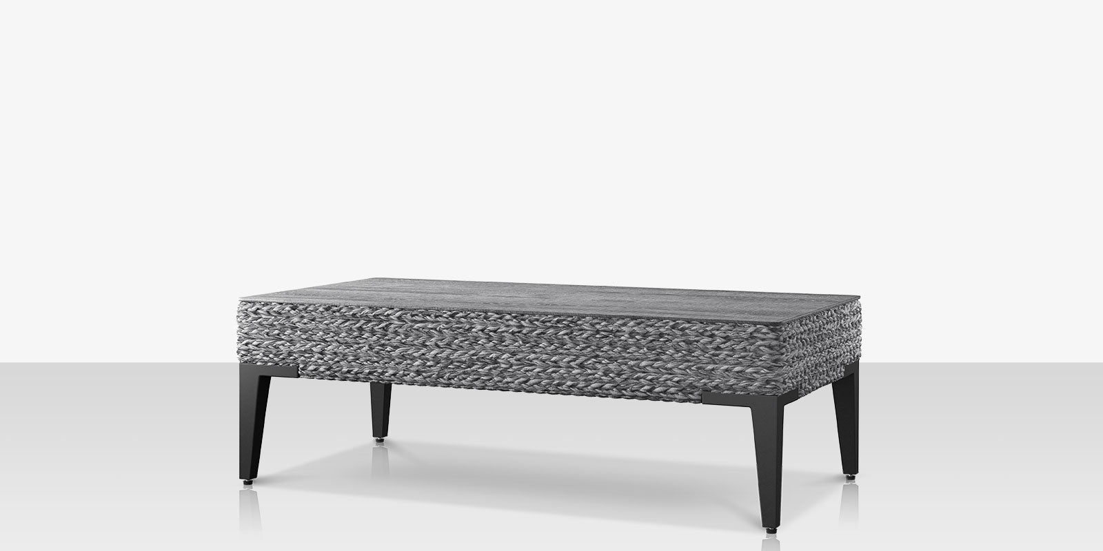 Source Furniture Island Bay Coffee Table - Gray