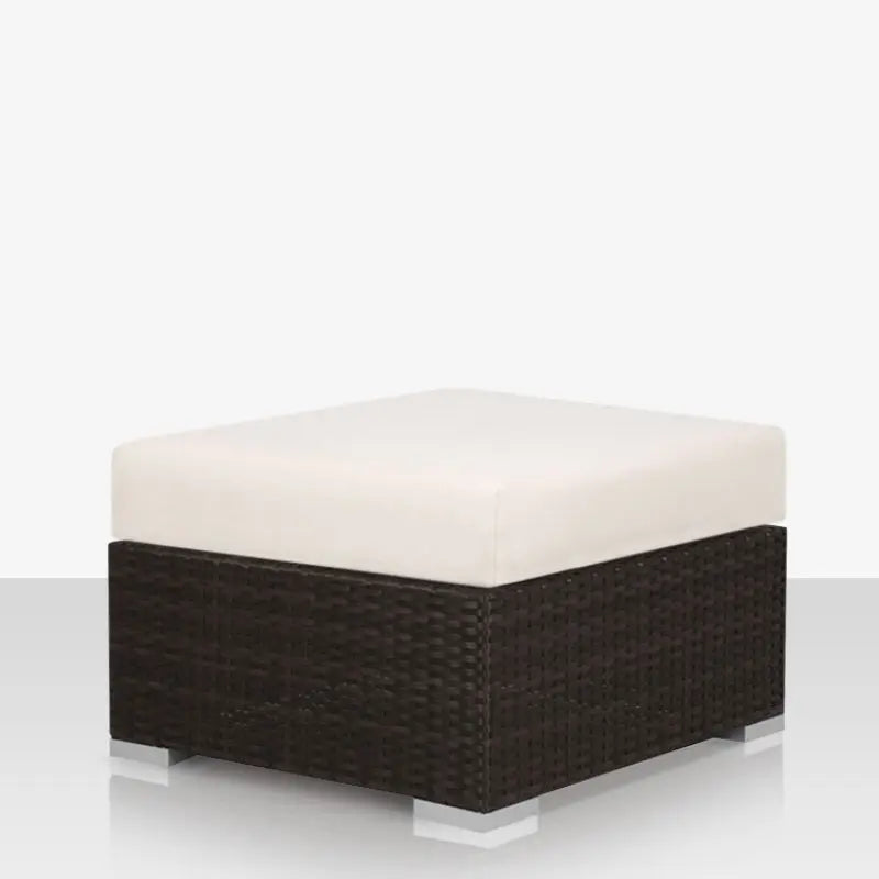 DecoScape Lucaya Resin Wicker Ottoman