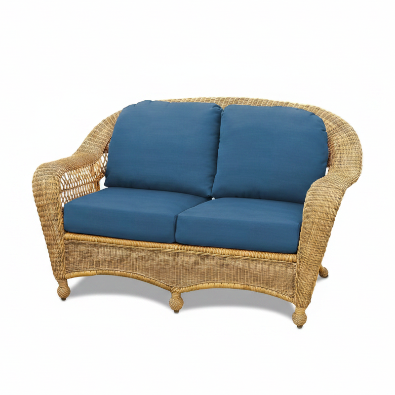 NorthCape International Wicker Deep Seating Loveseat Cushions - Thumbnail 4