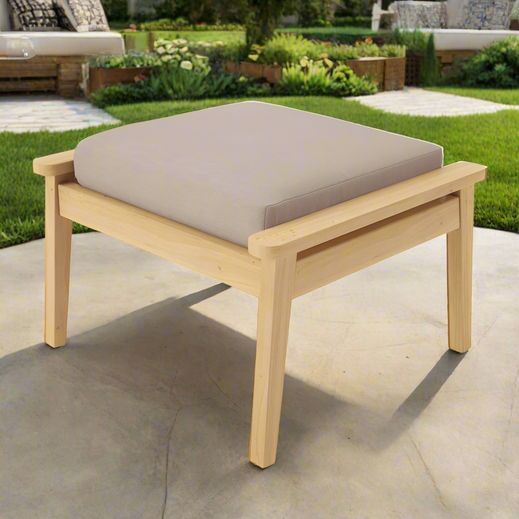 Forever Patio Seaside Ottoman by NorthCape International