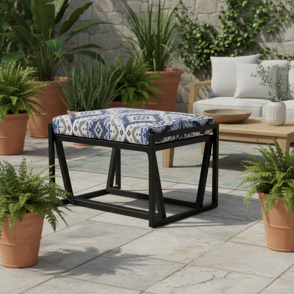 Lloyd Flanders Summit Ottoman