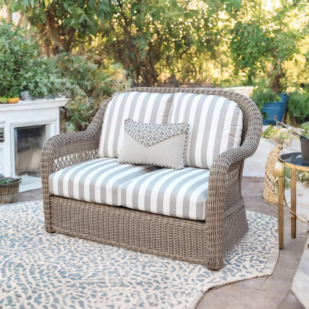 Replacement Cushions for South Sea Rattan Arcadia Loveseat