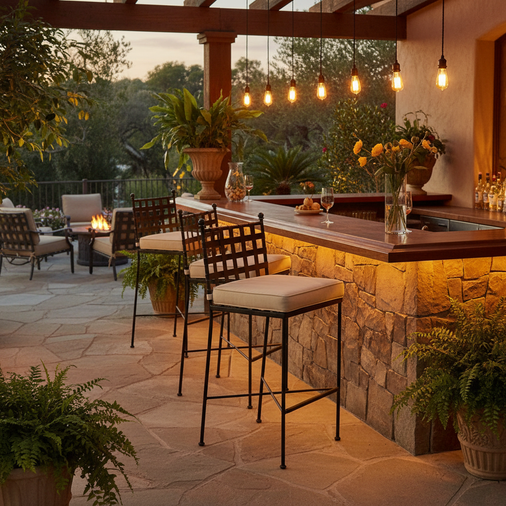 Sunset West Provence Barstool