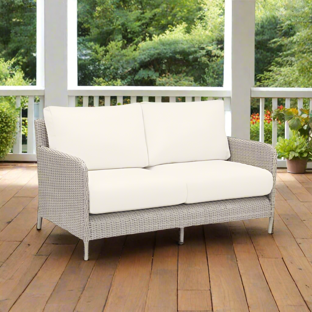 Sunset West Manhattan Loveseat With Cushions - (On Sale Fabrics)