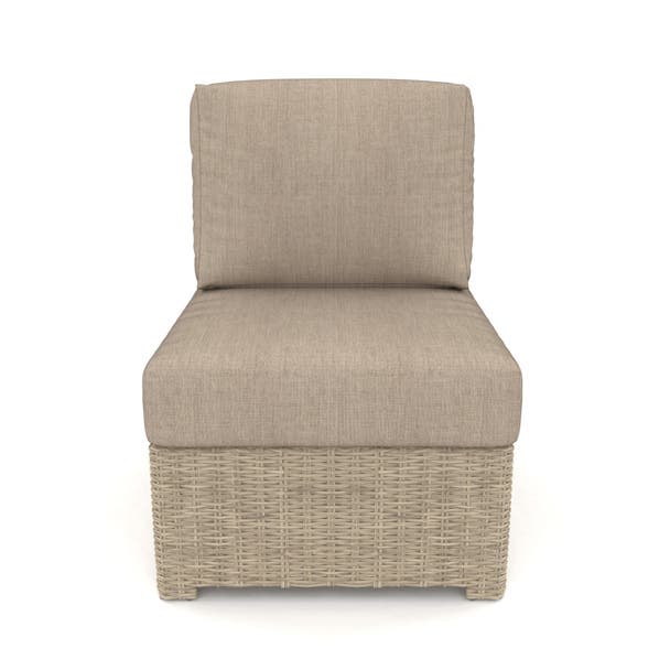 NorthCape International Terraza Patio Sectional Middle Chair