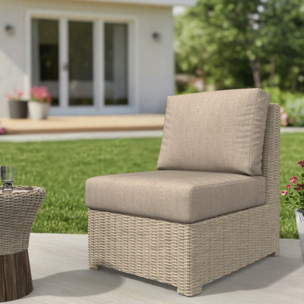 NorthCape International Terraza Patio Sectional Middle Chair