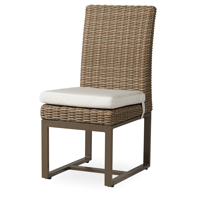 Lloyd Flanders Milan Woven Vinyl Armless Dining Chair