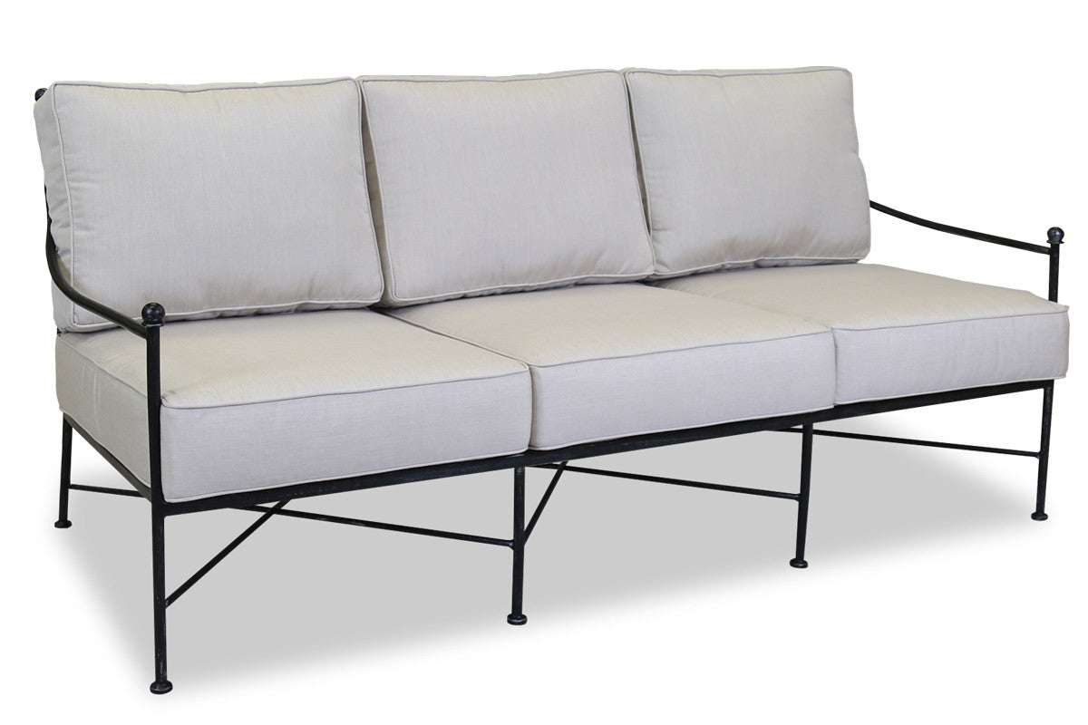 Sunset West Provence Sofa With Club Chairs And Coffee Table