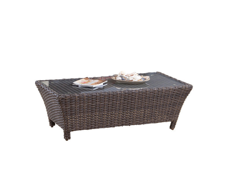South Sea Rattan Panama Wicker Coffee Table