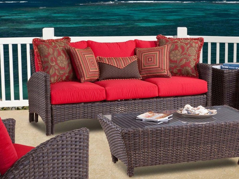 South Sea Rattan Panama Wicker Sofa