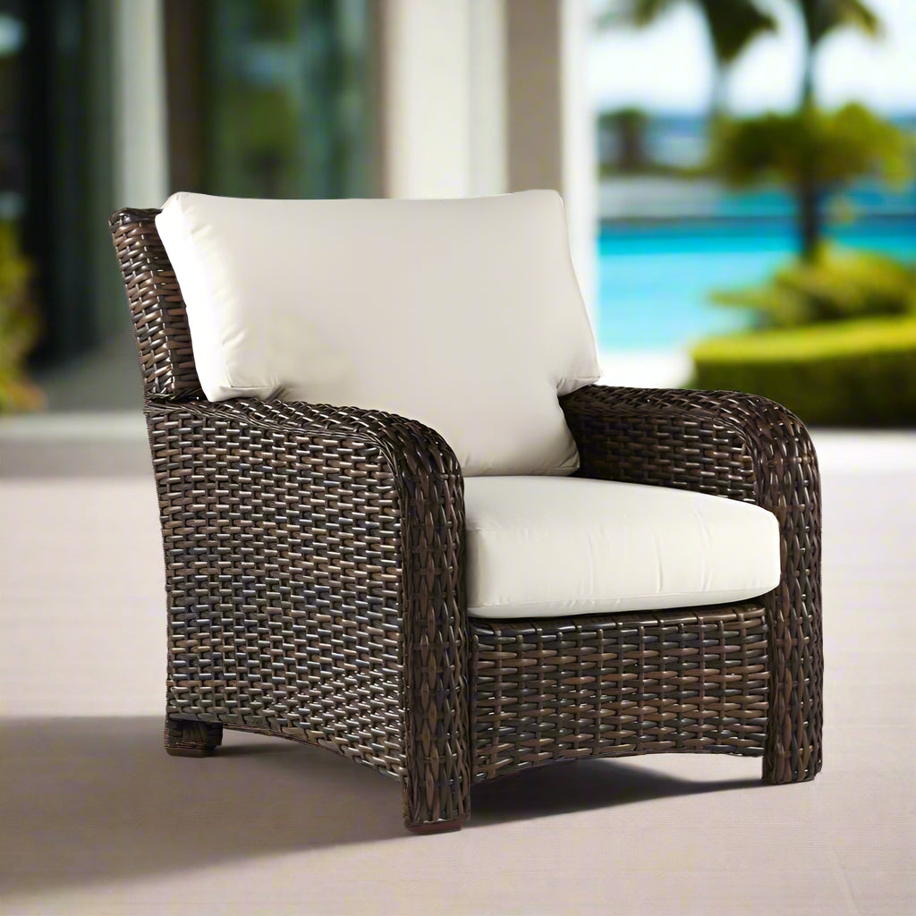 South Sea Rattan Saint Tropez Outdoor Wicker Chair