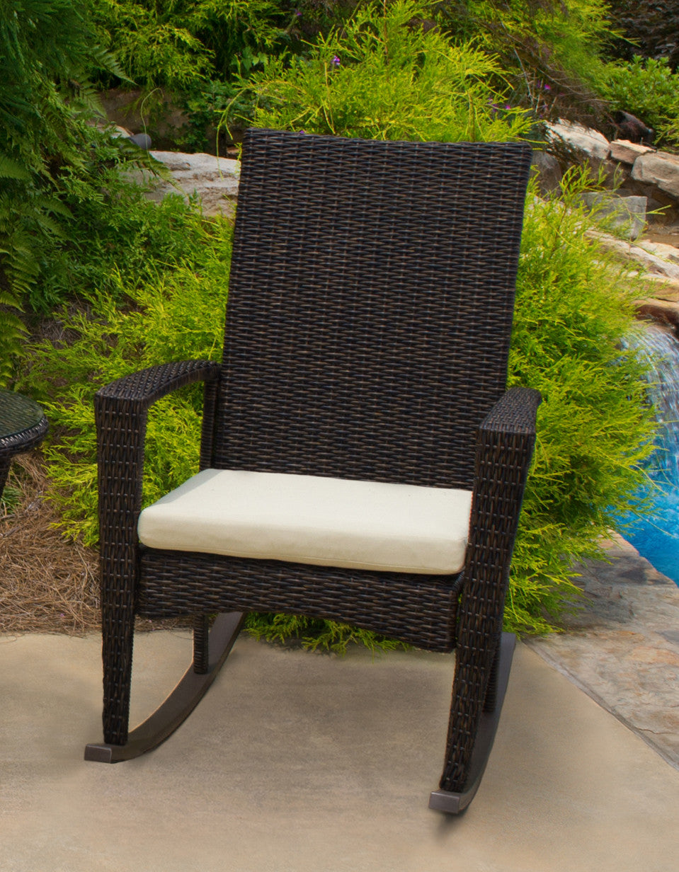Tortuga Outdoor Bayview Resin Wicker Rocking Chair