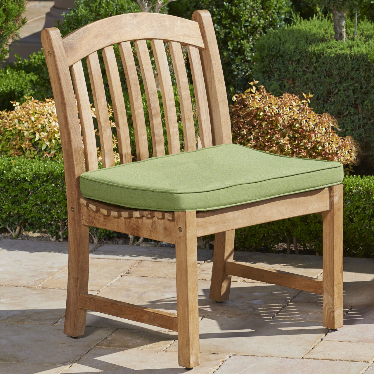 Forever Patio Universal Teak Dining Chair Without Arms