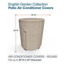 Budge Industries English Garden Round AC Cover