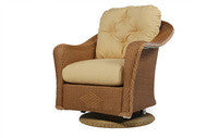 Replacement Cushions for Lloyd Flanders Reflections Wicker Swivel Glider Lounge Chair