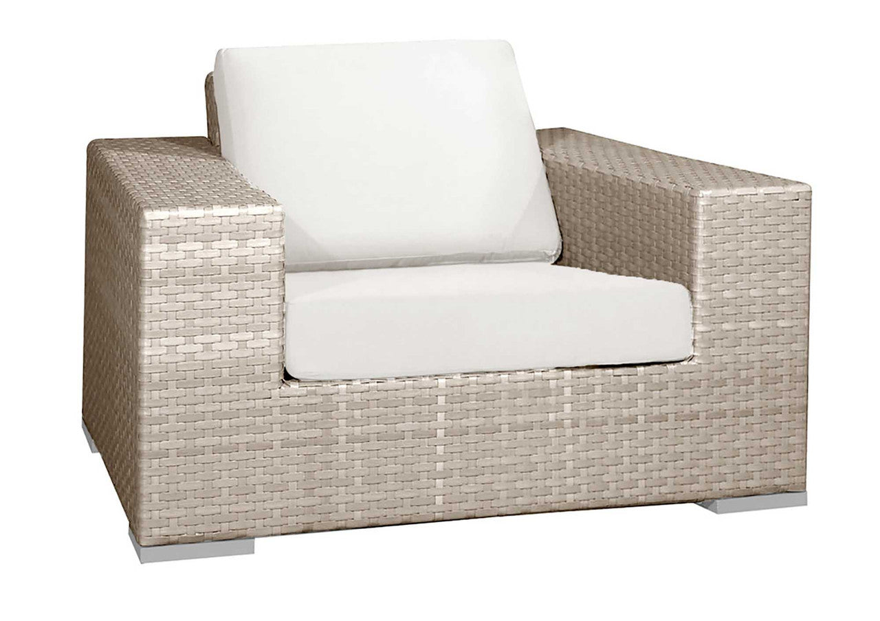 Hospitality Rattan Rubix Lounge Chair with Cushion